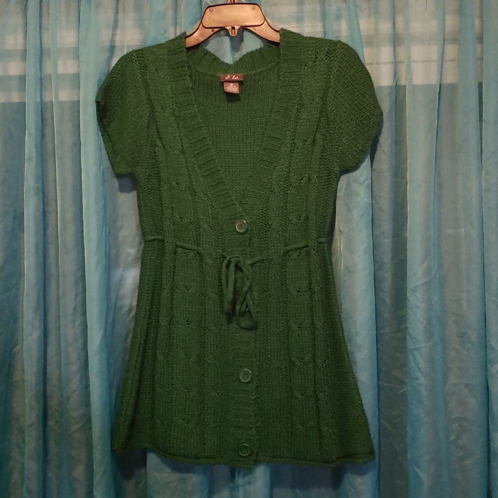 Button Up Vneck Sweater from Dots!